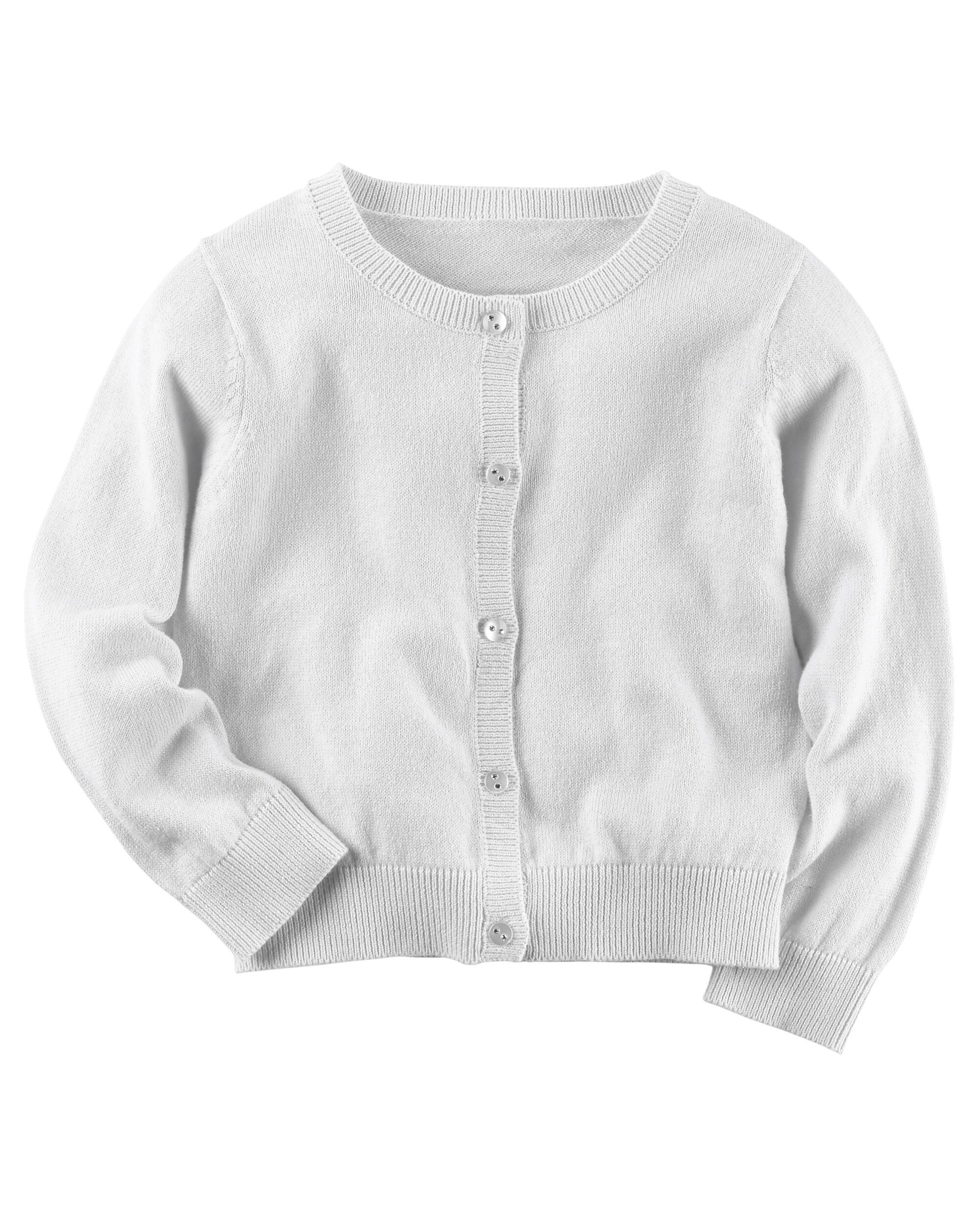 rhinestone button cardigan