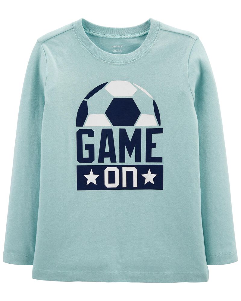 Baby Blue Soccer Jersey Tee Carters Com