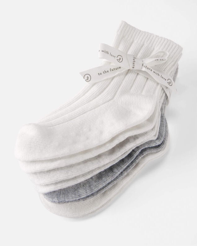 Product image 2 of Toddler 4-Pack Slip Resistant Socks