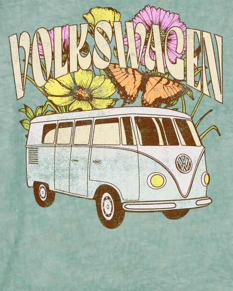 Product image 2 of Kid Volkswagen Long-Sleeve Graphic Tee - Green