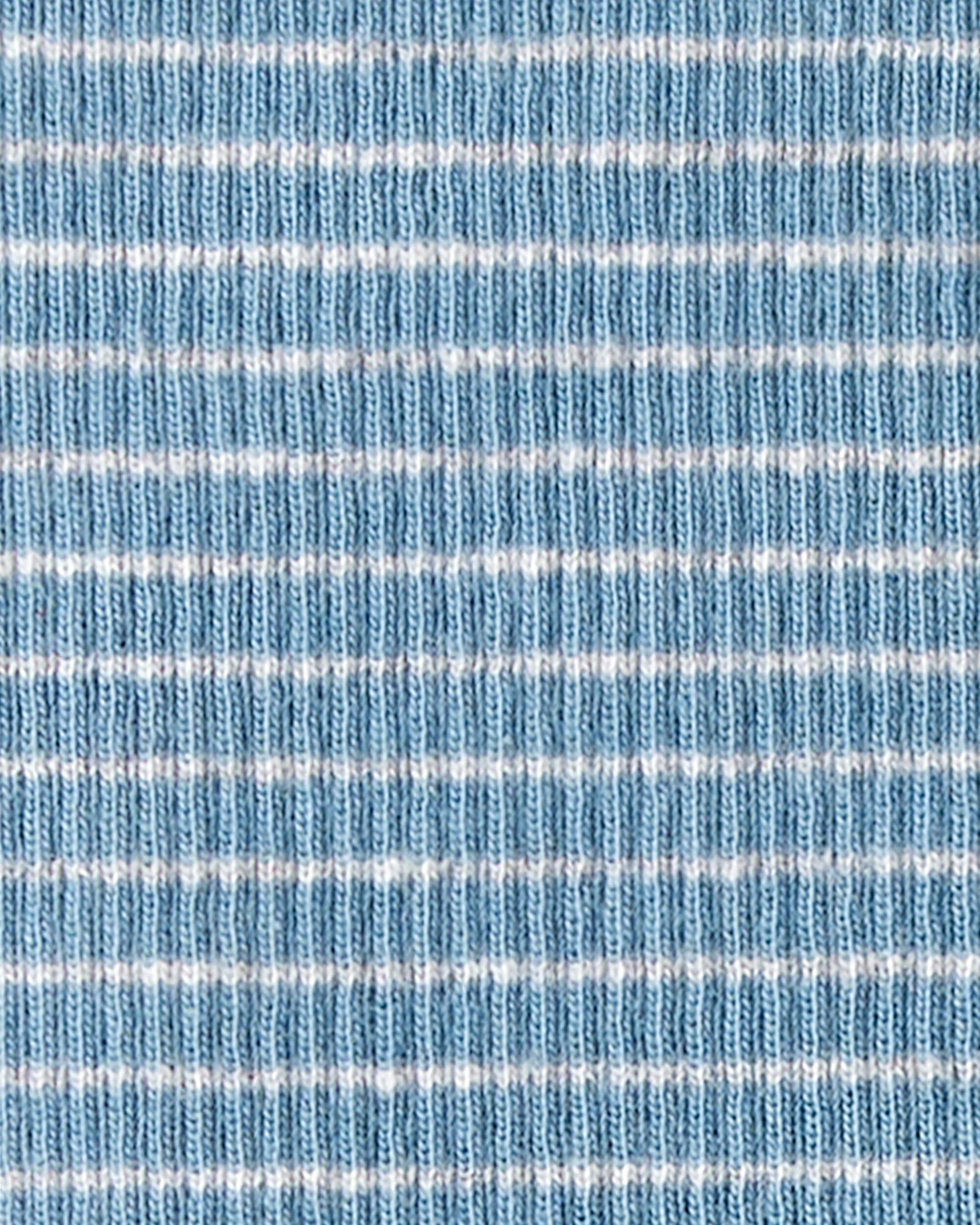 Baby 2-Piece Organic Cotton Striped Set - Little Planet