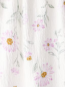 White - Baby Floral Gauze Dress, Selected