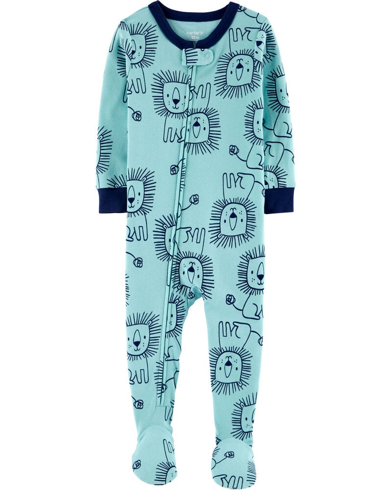 1 Piece 100 Snug Fit Cotton Footie Pjs Carters Com
