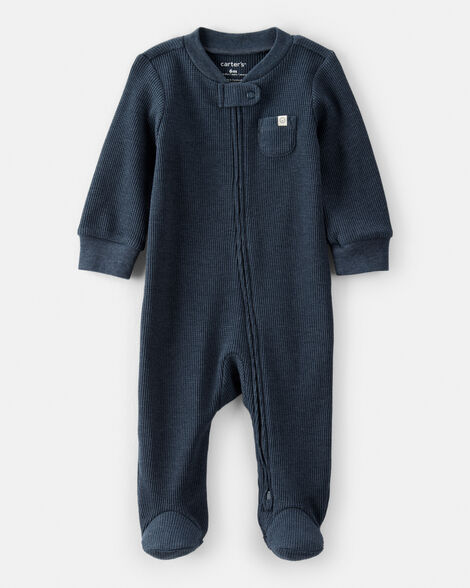 Solid Color Infant Pajamas