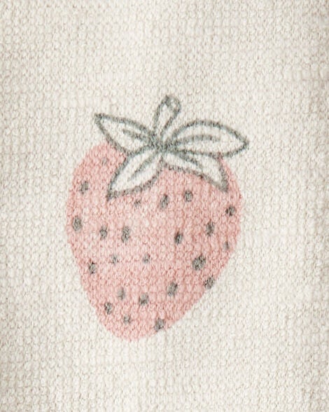  Product image 3 of Baby Organic Cotton Strawberry-Print Romper