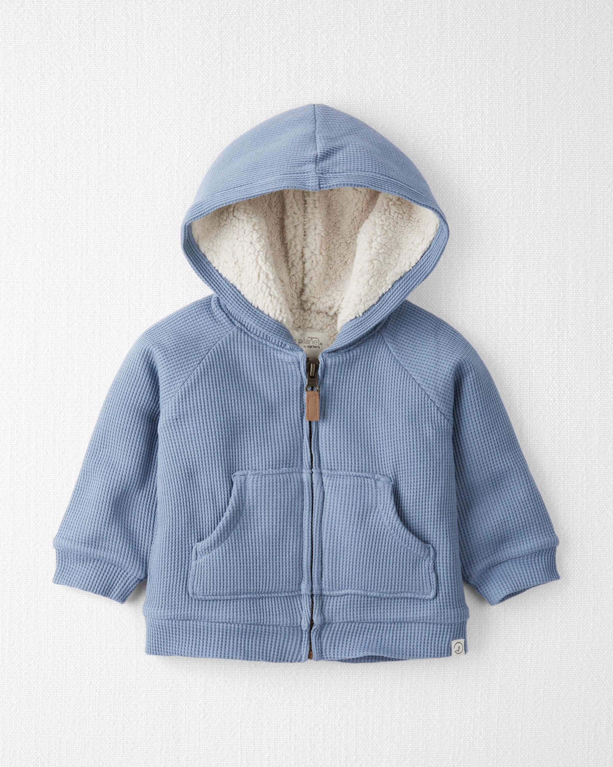Sherpa lined baby jacket top