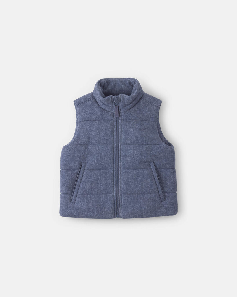 OshKosh B'gosh Girls Sleeveless Denim Vest 10 Blue