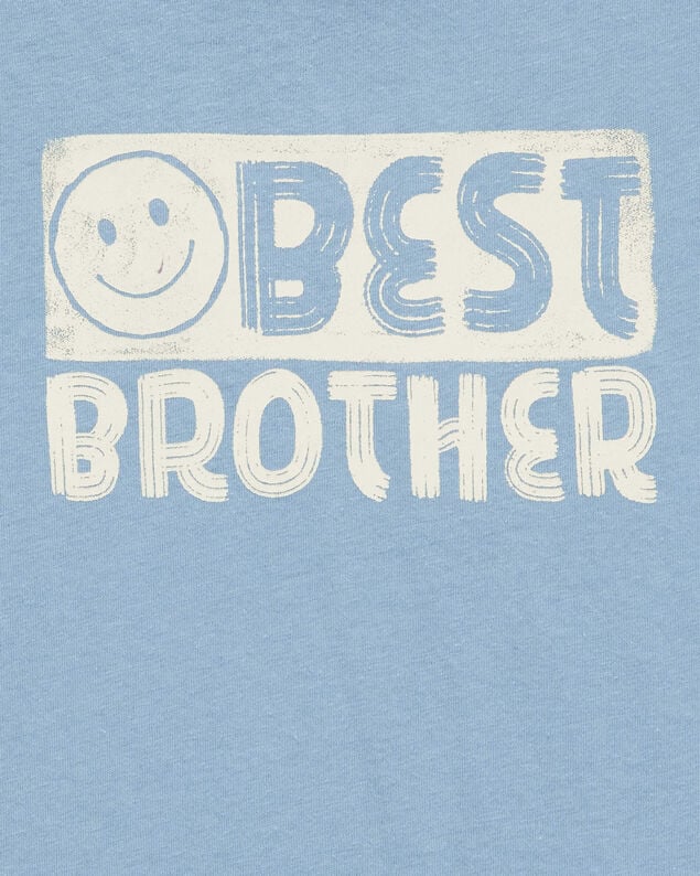 Product image 2 of Boys Best Brother Short-Sleeve Graphic Tee - Blue