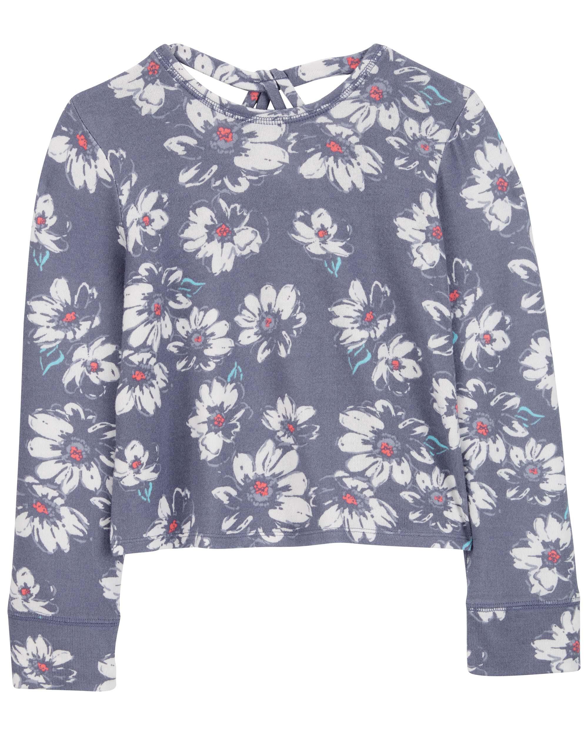 Kid Floral Print Cinched Top - OshKosh | Carter's Kid Floral Print Cinched Top - OshKosh | Carter's