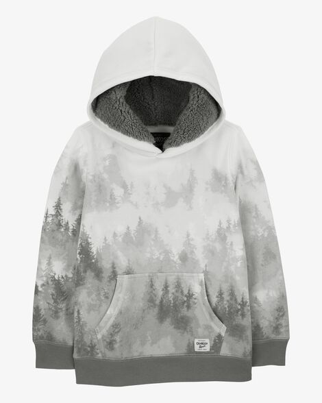  Product image 1 of Kid Ombre Cotton Blend Hoodie - White