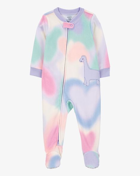  Product image 1 of Toddler 1-Piece Dinosaur Fleece Costume Pajamas