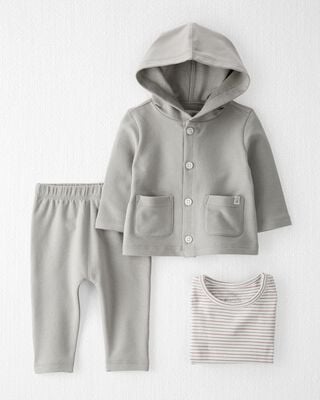 Product image 1 of Baby Organic Cotton 3-Piece Playwear Set