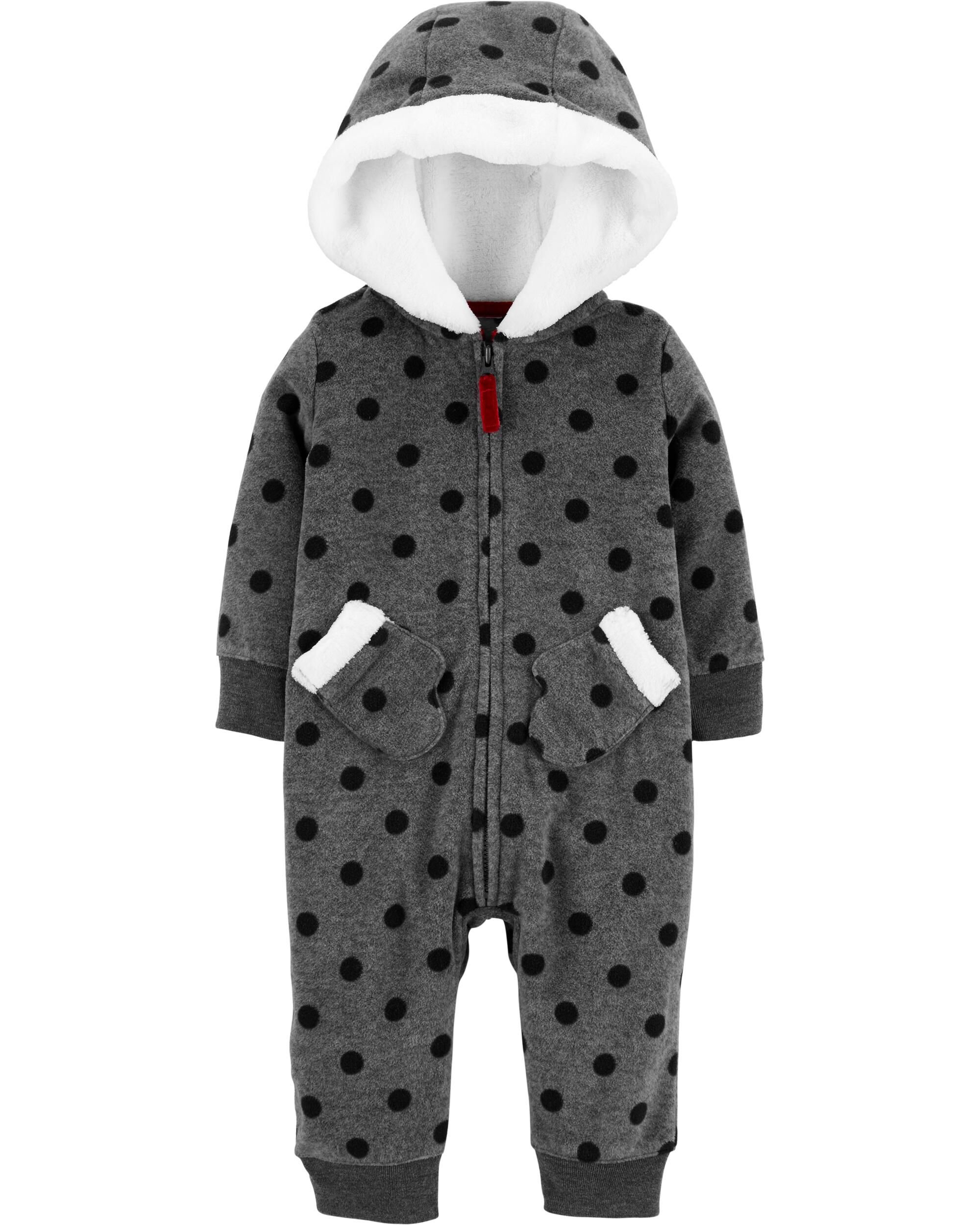 carters fleece jumpsuit