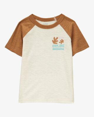 Product image 1 of Toddler Cotton Short-Sleeve Tee - Brown