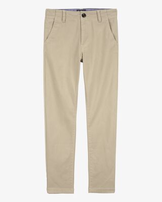 Product image 1 of Kid Slim Tapered Chino Pants - Khaki