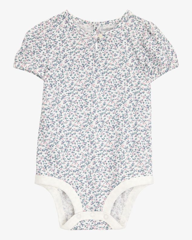 Product image 1 of Baby Floral Short-Sleeve Bodysuit