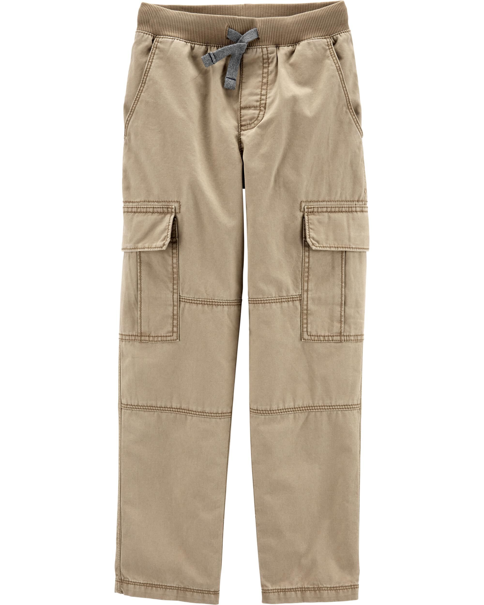 pull-on reinforced knee pants