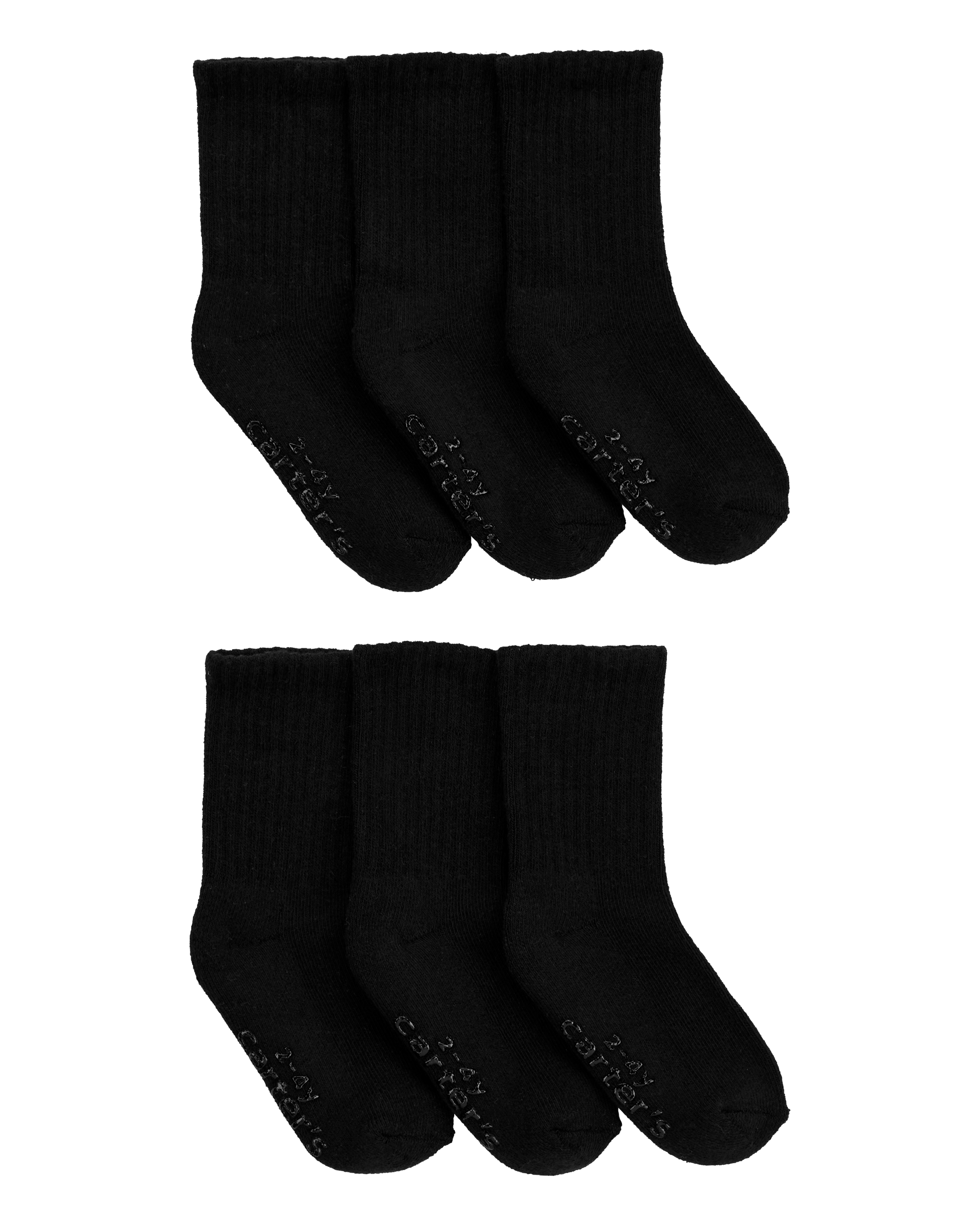 Toddler 6-Pack Crew Socks