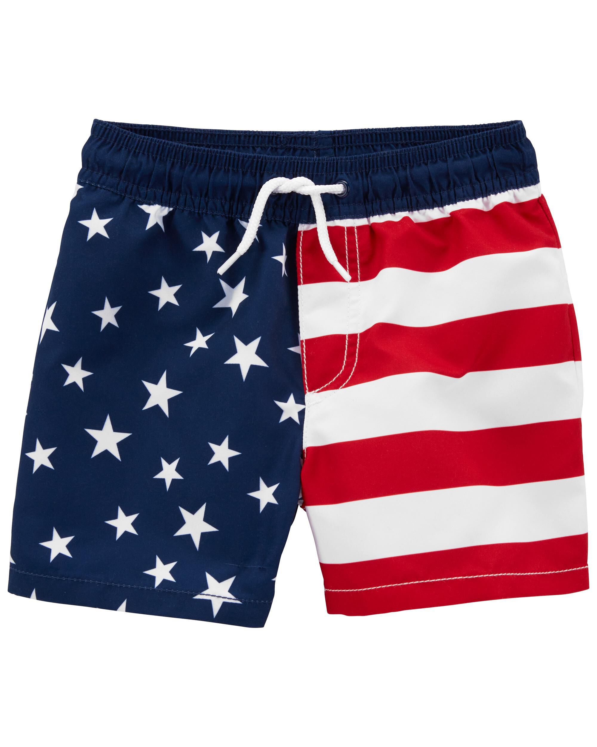 Stars and stripes board shorts clearance
