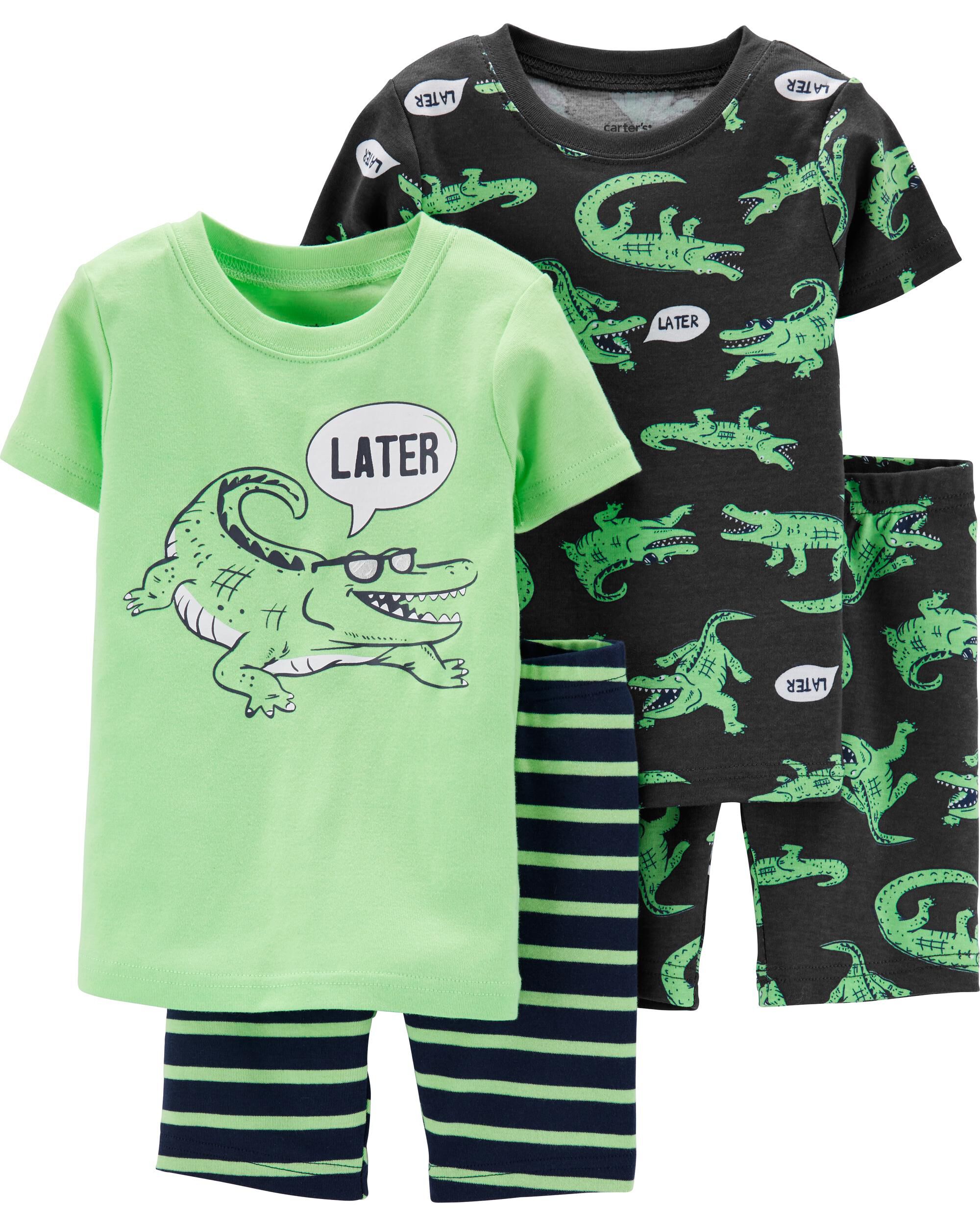 carter's alligator pajamas