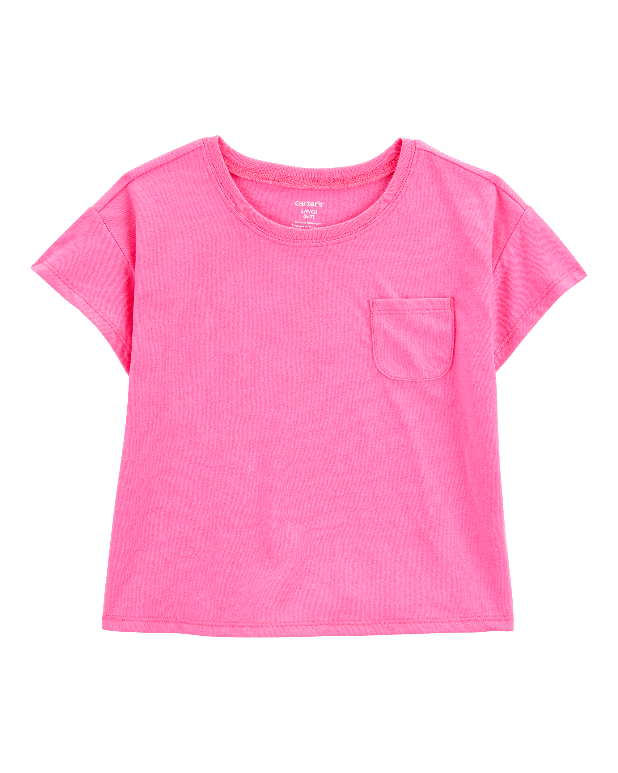 Kid Solid Short-Sleeve Fashion Top