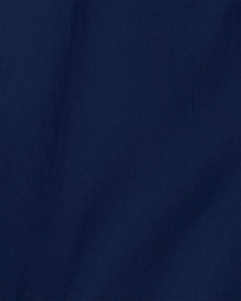  Product image 3 of Kid Solid Windbreaker Jacket - Navy