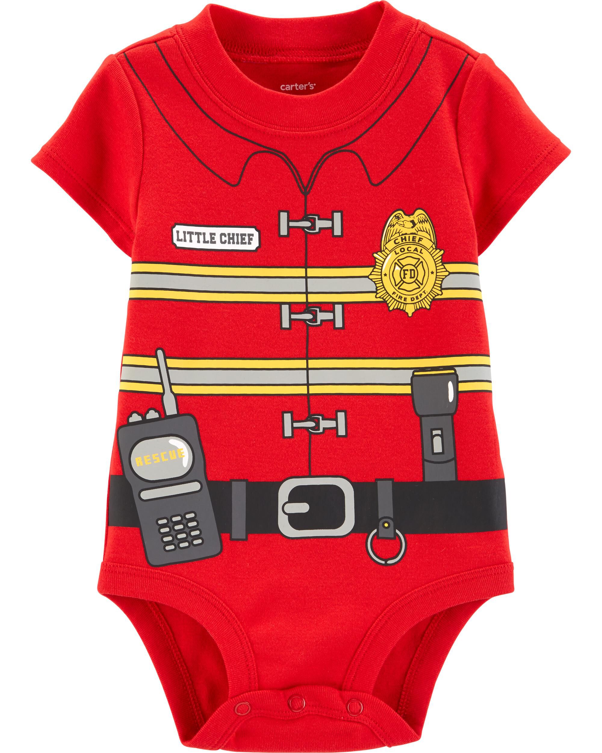 fireman baby clothes