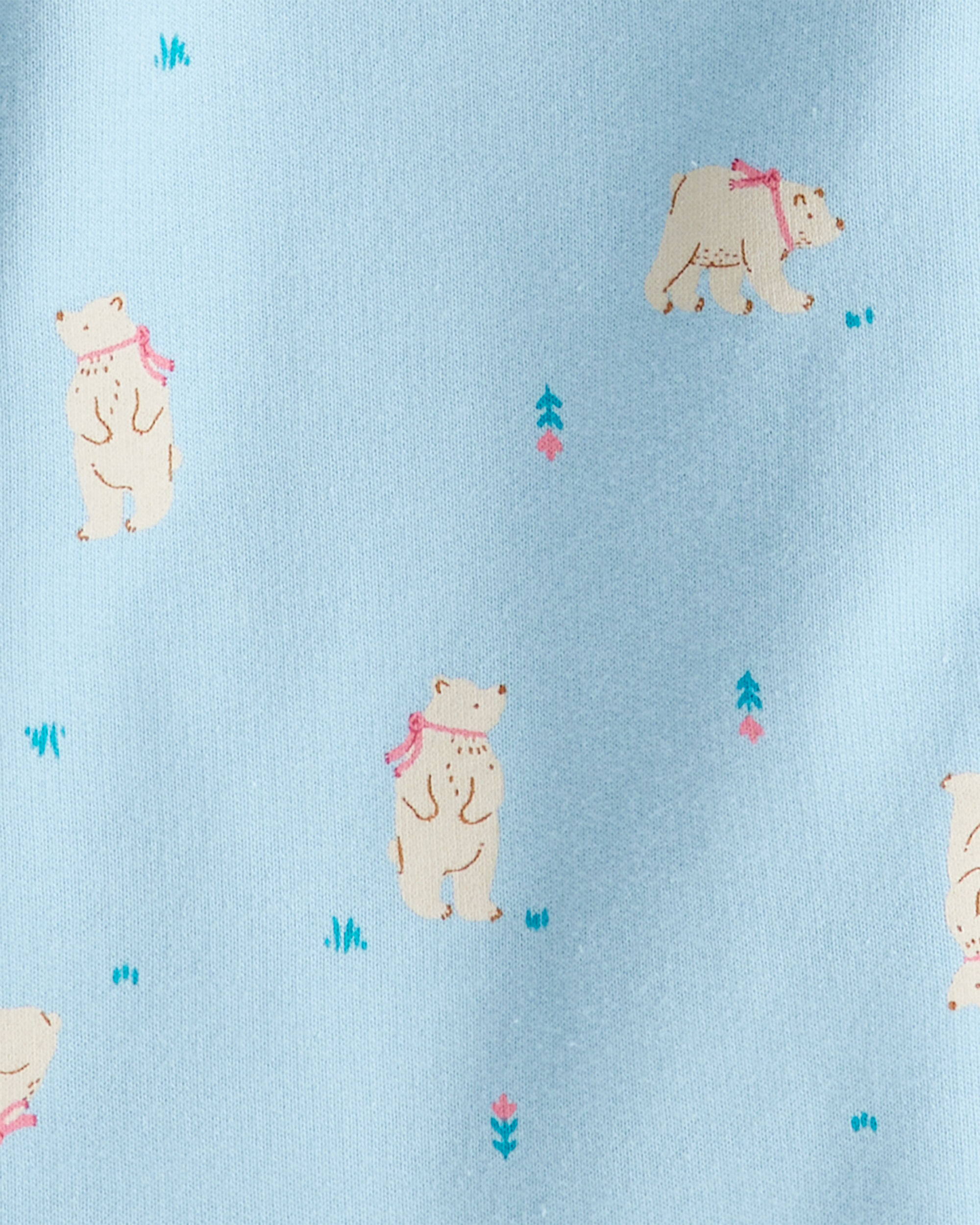 Toddler Girl DayDream Fleece Polar Bear Pullover & Pant Set - Blue
