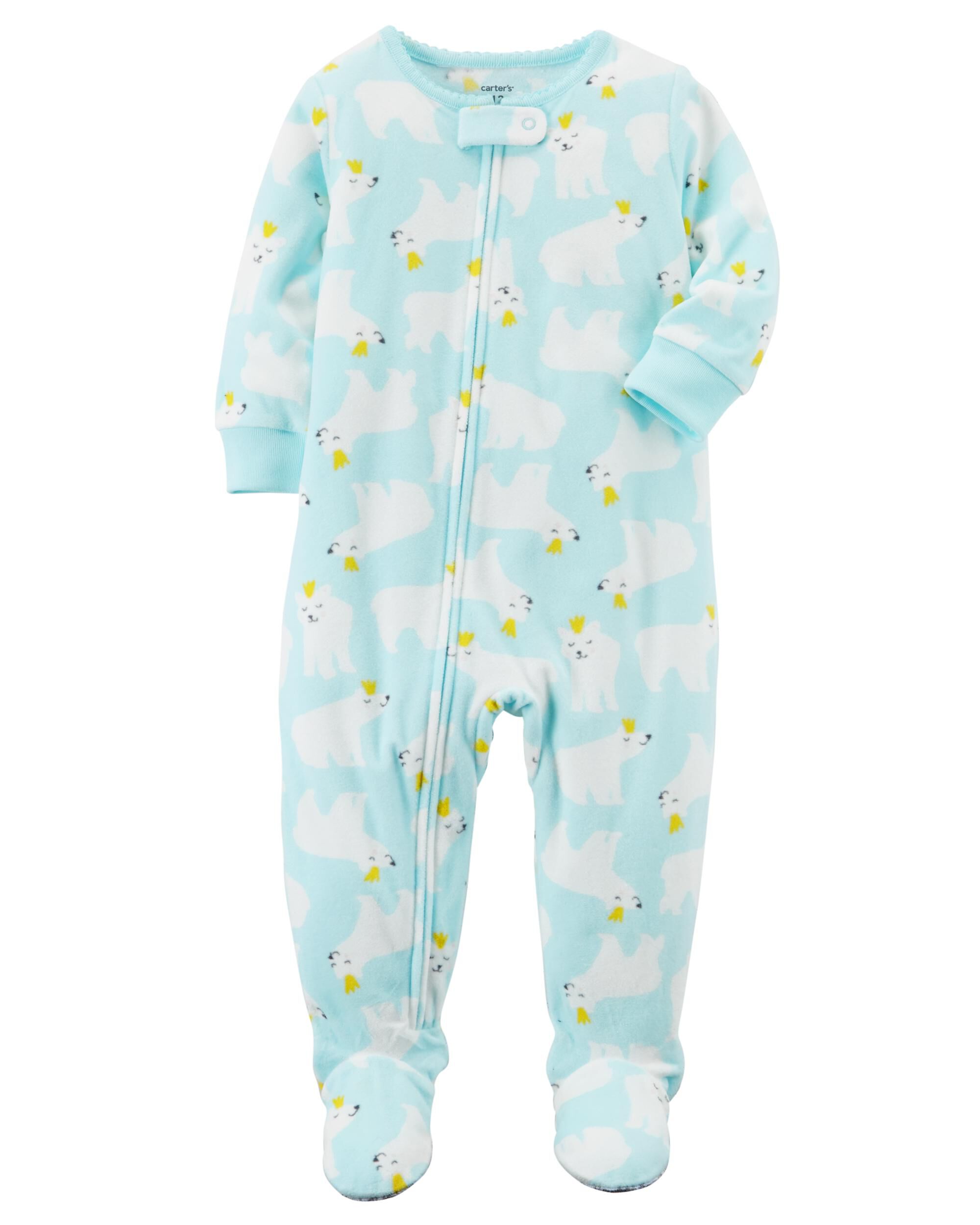 carter's bear pajamas