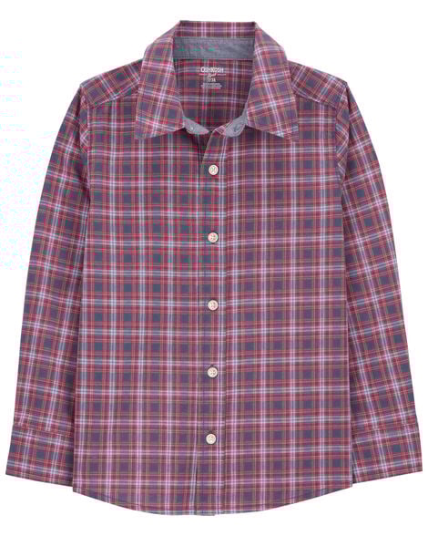 Product image 2 of Kid Plaid Button-Front Shirt