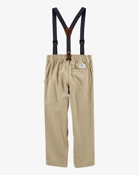 Product image 2 of Toddler The Favorite: Khaki Suspenders