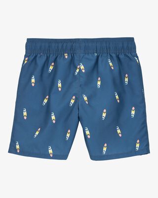 Product image 2 of Kid Surfboard-Print Pull-On Swim Trunks