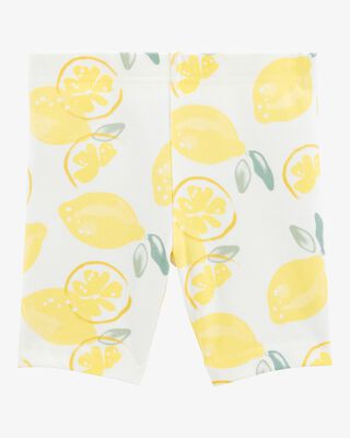 Product image 2 of Toddler Lemon Print Bike Shorts - Multi