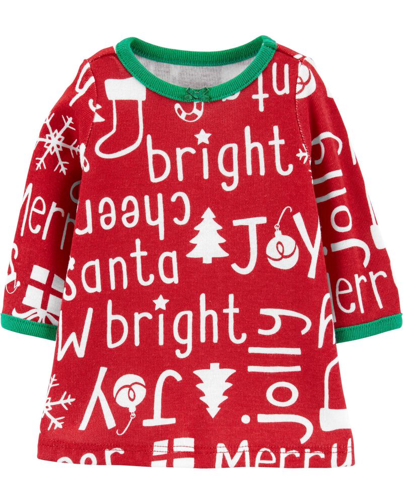 Christmas Doll Gown Carters Com