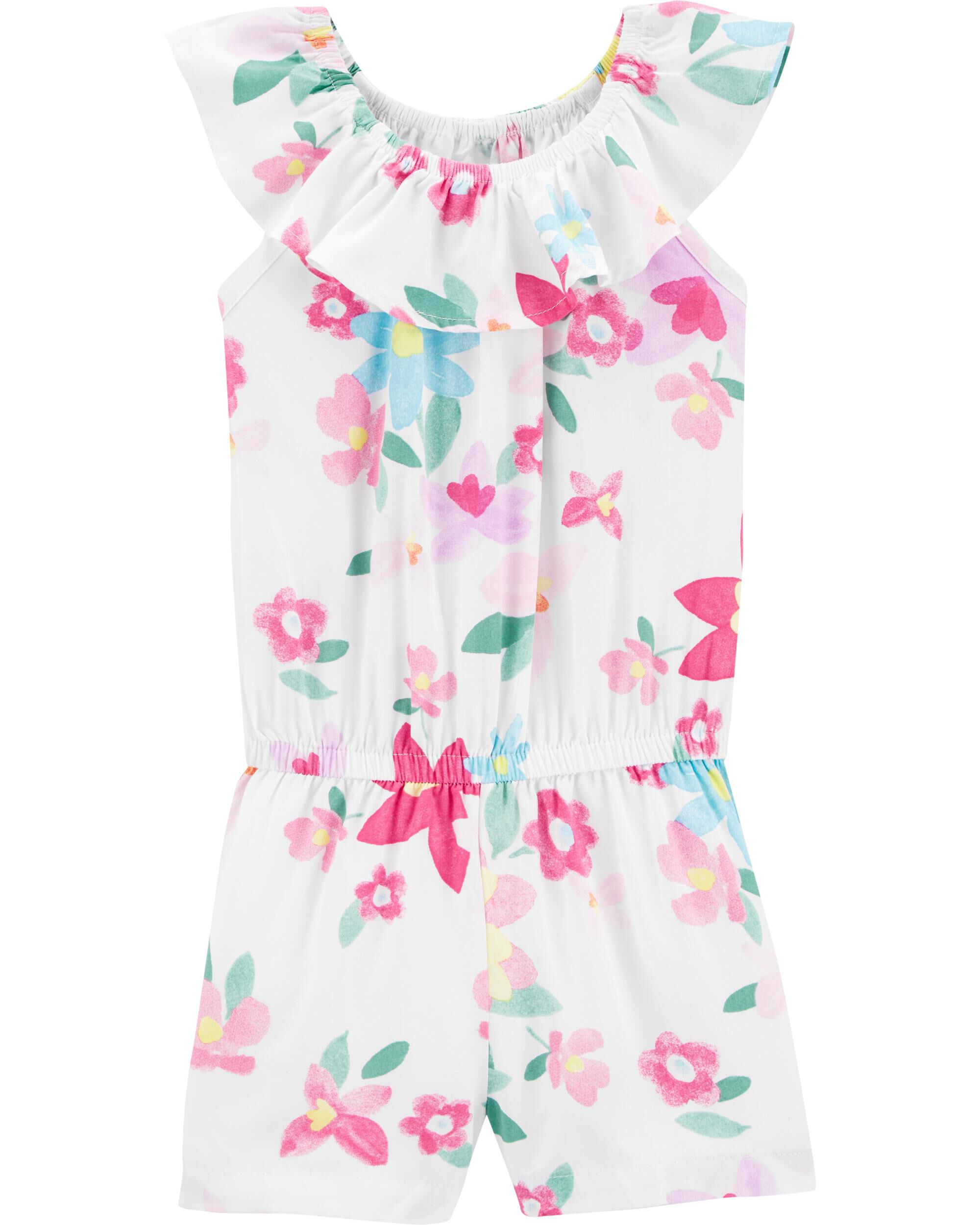 carters girls rompers