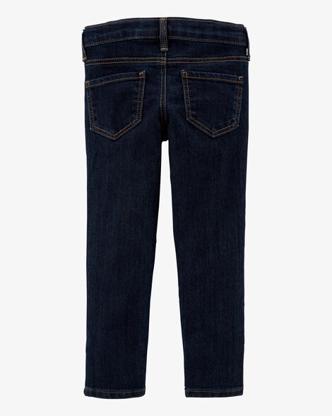  Product image 2 of Toddler Dark Blue Wash Super Skinny-Leg Jeans