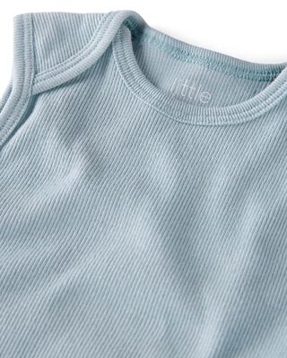 Product image 2 of Baby 3-Pack Organic Cotton Rib Bodysuits