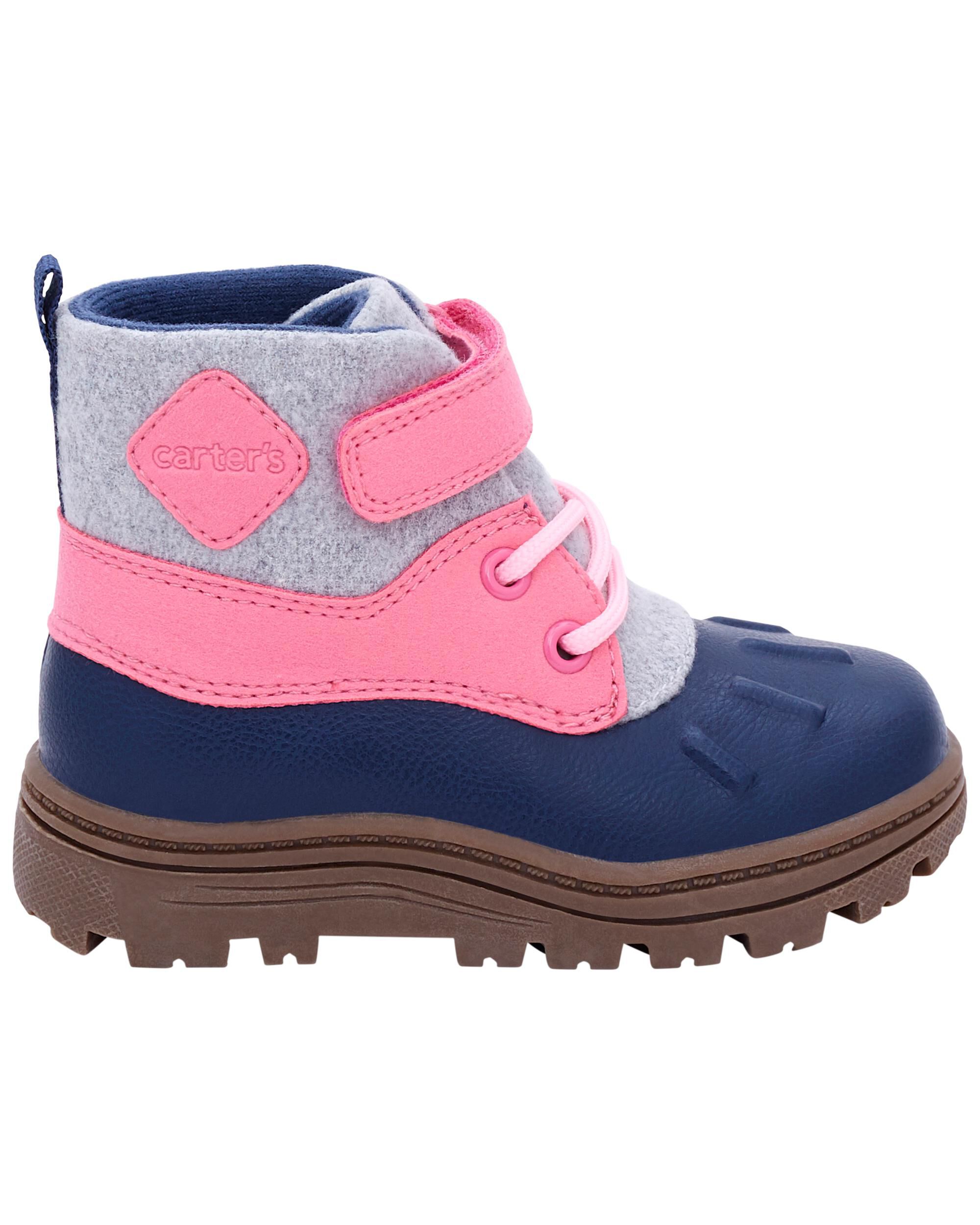 Hot pink duck boots online