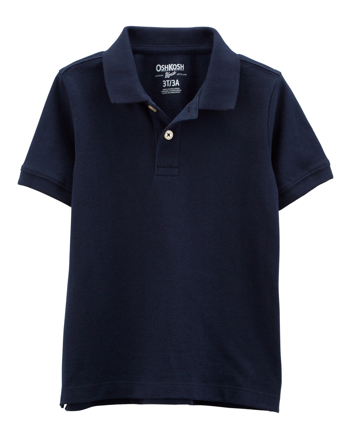 Boys navy polo shirt shop