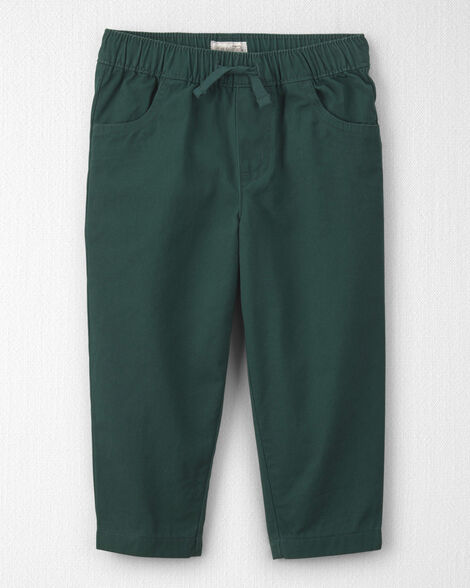 Toddler Organic Cotton Baggy Twill Pants