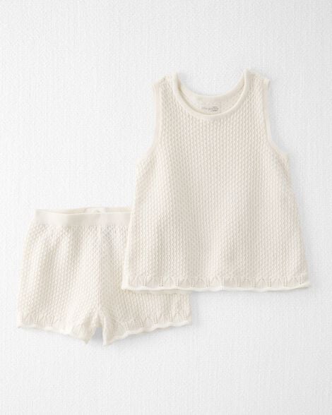 Product image 1 of Kid 2-Piece Organic Cotton Sweater Knit Set