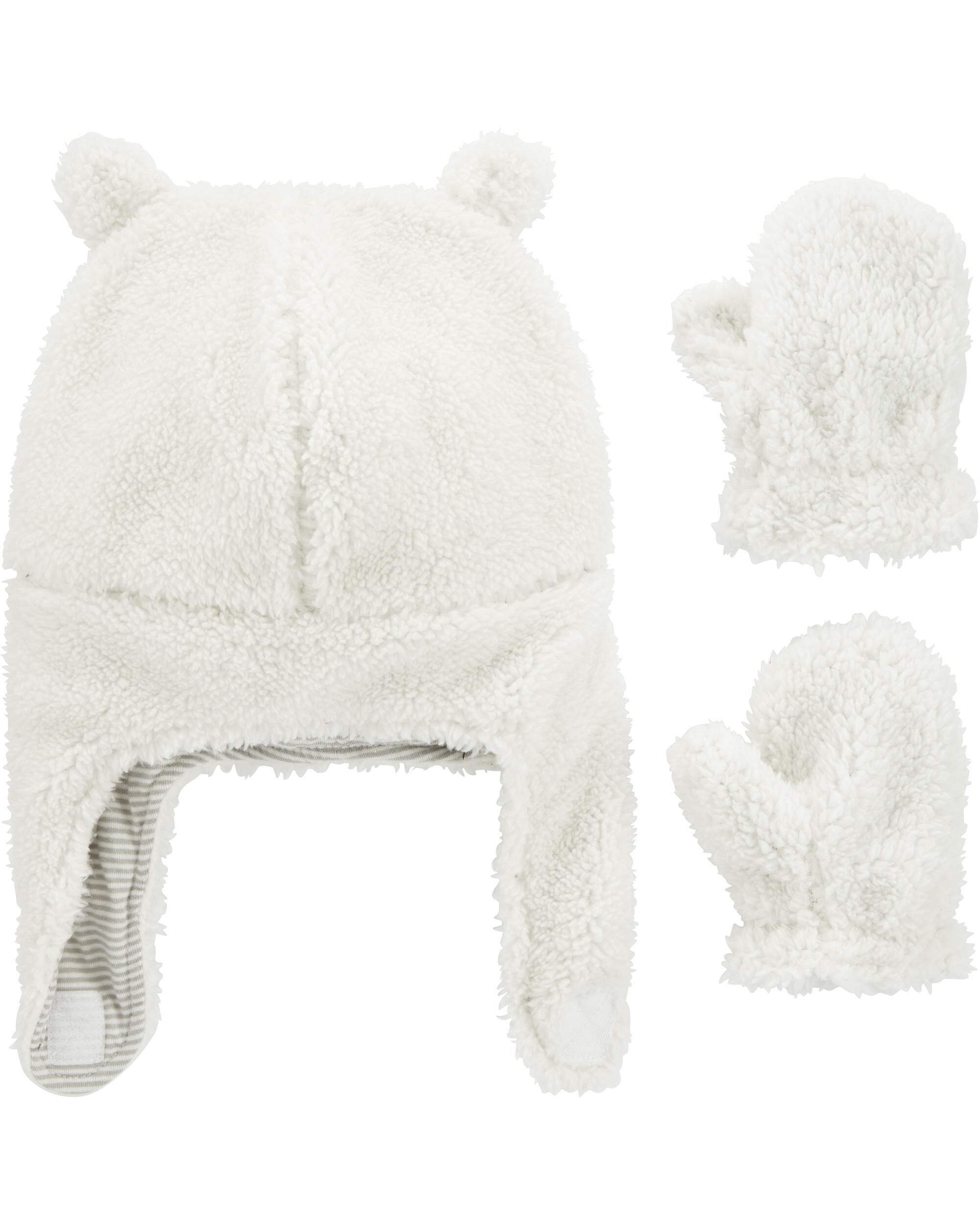 carters baby girl winter hats