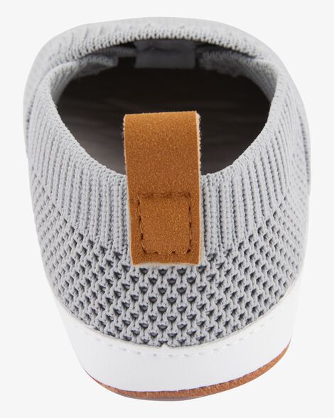  Product image 3 of Baby Mesh Slip-On Shoes - Grey