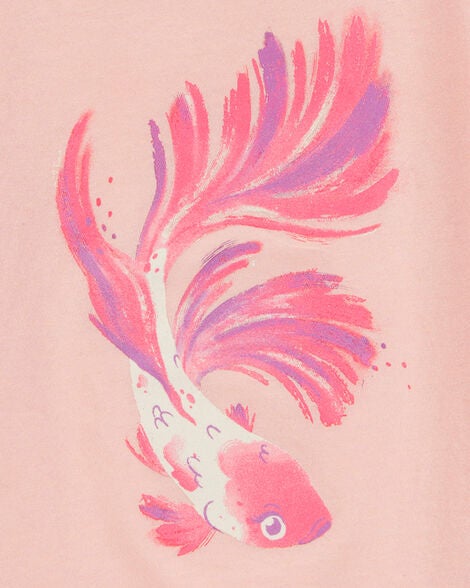  Product image 3 of Kid Fish Short-Sleeve Graphic Tee - Orange