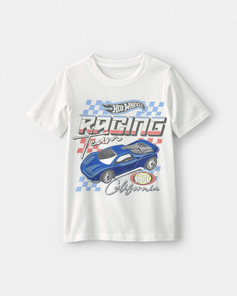 boys hot wheels™ graphic tee - white