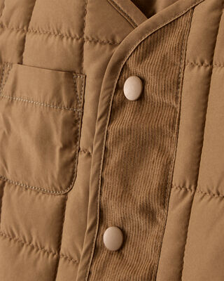Product image 2 of Toddler Boy Sleeveless Puffer Vest - Brown