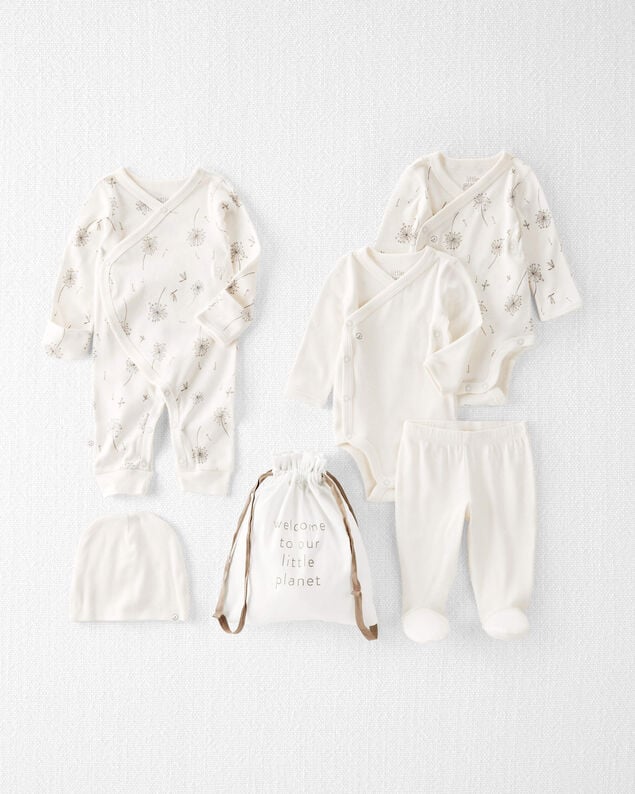 Product image 1 of Baby 6-Piece Organic Cotton Hand-Picked Gift Set