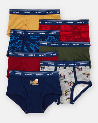 Product image 1 of Toddler Boy 7-Pack Construction Print Brief Underwear