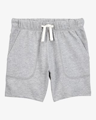 Product image 1 of Kid Pull-On French Terry Shorts - Grey