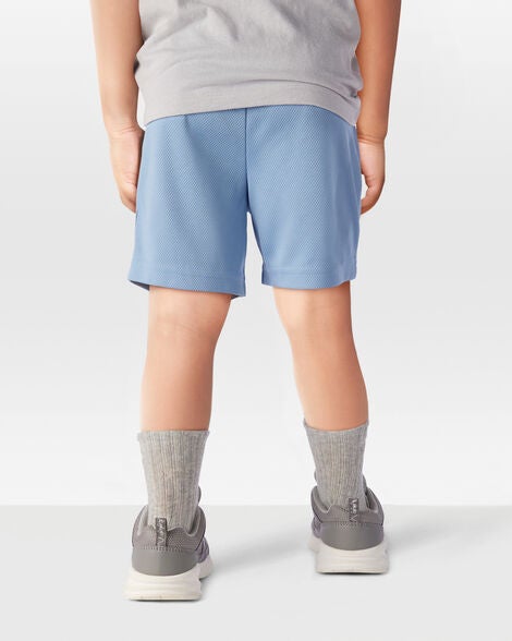  Product image 3 of Toddler Active Mesh Shorts - Blue